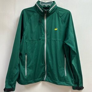 Masters Tournament Tech Green Full Zip Wind with Stowable Hood Jacket!!🔥🔥